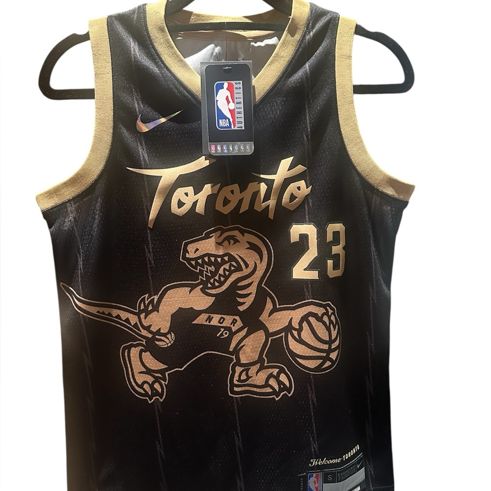 Youth Toronto Raptors Fred Vanvleet Nike Black 2021 Swingman Mixtape  Jersey